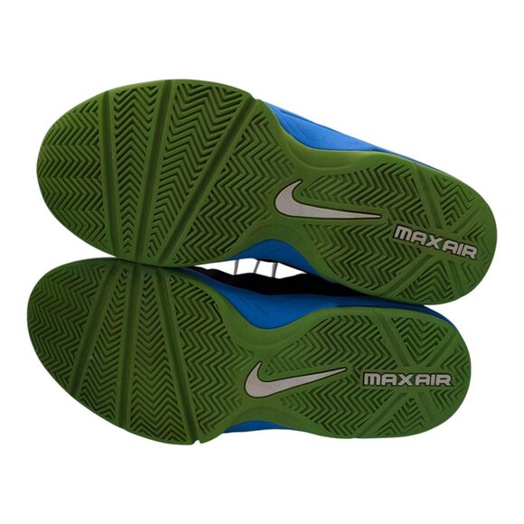 NIKE AIR MAX STUTTER STEP 2 BLUE ELECTRIC GREEN NAVY 653455-400 Size 12 - Picture 7 of 8